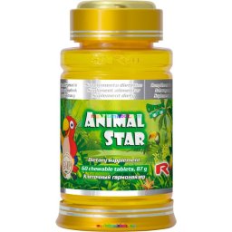 Animal Star 60 db tabletta - gyermekek számára multivitamin - StarLife