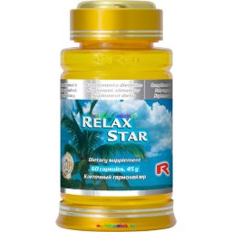Relax Star 60 db kapszula, relaxáció, vitalitás gyógynövényekkel - StarLife