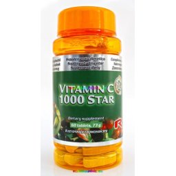 Vitamin C 1000 Star, 60 db tabletta 1000 mg C-vitaminnal - StarLife