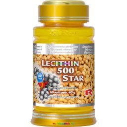 Lecithin 500, 60 db lágyzselatin kapszula, anyagcsere támogatására, borszőlő flavonoidokból - StarLife