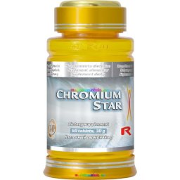 Chromium Star 120 db tabletta, vércukorszint normalizálásában, fogyásban segít - StarLife
