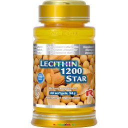 Lecithin 1200 Star, 60 db lágyzselatin kapszula - StarLife
