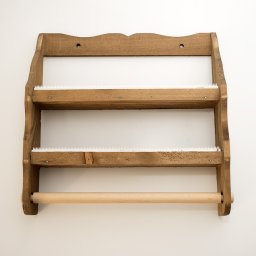 BestOn Fóliatépő törlőkendőtartóval 3534 cm barna fa 00071