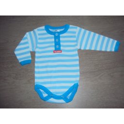 Scamp csíkos hosszú ujjú body - 86 cm-es méret