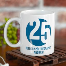 Szülinapos egyedi bögre