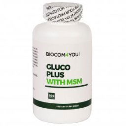Biocom Gluco Plus + MSM kapszula - 200db