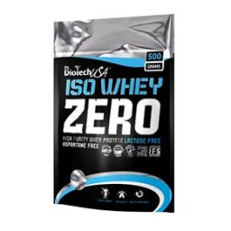 BioTech USA 100% IsoWhey ZERO Lactose Free cseresznye-banán - 500g