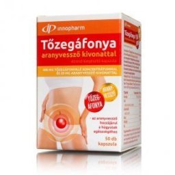InnoPharm Tőzegáfonya Aranyvessző kivonattal - 50db