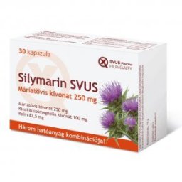 SVUS Pharma Silymarin Máriatövis kivonat - 30db