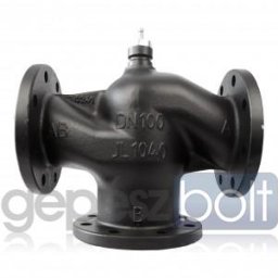Siemens VXF42.150-400 Karimás háromjáratú szelep PN16, DN150, kvs 400