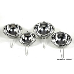 Rozsdamentes nyeles szűrő készlet (16-18-20-22cm)