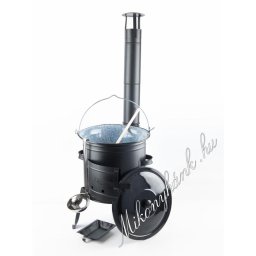 36cm Bográcsház+ 10 literes zománcos bogrács(10részes)