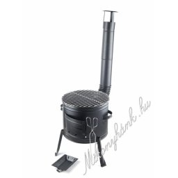 39cm Bográcsház+ grillrács 40 cm szett (8részes)