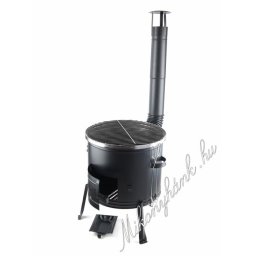 45cm Bográcsház+ grillrács 48 cm szett (8részes)