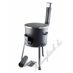 45cm Hosszú lábú bográcsház + Grillrács 48 cm 8részes