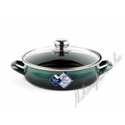 Bonyhádi teflonos platinum serpenyő + üvegfedő 24cm 2.5liter