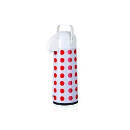 Pöttyös pumpás termosz 1.9 liter
