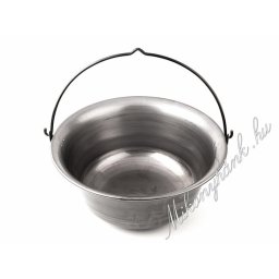 Natúr vastag vasbogrács 30 liter