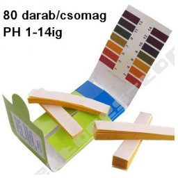 Ph Indikátor Papír Univerziális 1-14ig 80db. ( 325 )
