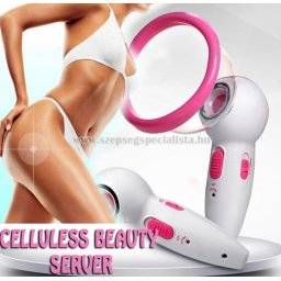 CELLULESS BEAUTY SERVER - vákuumos masszírozó készülék fényterápiával