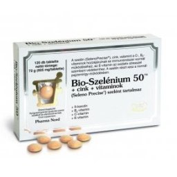 Pharma Nord Bio Szelénium 50 + Cink + vitaminok tabletta - 120 db