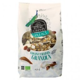 Royal Green Bio müzli kókuszos granola - 425g