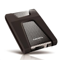 2TB külső HDD 2,5 USB3.1 ütésálló fekete külső winchester ADATA AHD650 PN: AHD650-2TU31-CBK