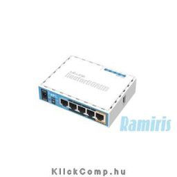 WiFi Router MikroTik hAP ac lite RB952Ui-5ac2nD-TC L4 64Mb Dual-band Vezeték nélküli 5x FE LAN PN: RB952UI-5AC2ND-TC