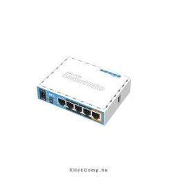 WiFi Router MikroTik hAP ac lite RB952Ui-5ac2nD L4 64Mb 5x FE LAN Dual-band Vezeték nélküli PN: RB952UI-5AC2ND