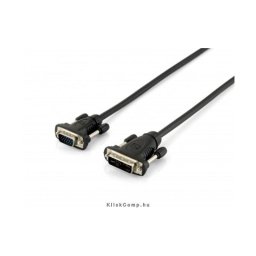 DVI-VGA kábel, apa/apa, 1,8m Delock PN: EQUIP-118943