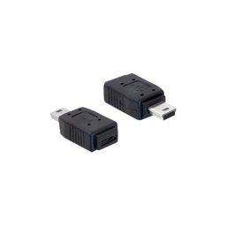 Adapter USB mini male > USB micro A+B female PN: DELOCK-65155