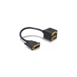 Adapter VGA male to 2x VGA female PN: DELOCK-65060