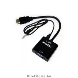 HDMI to VGA + AUDIO adapter APPROX PN: APPC17