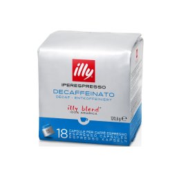 Illy IperEspresso Decaffeinated kapszulás kávé ( koffeinmentes, zöld) 18 adag