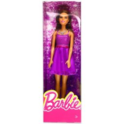 Barbie: Parti Barbie - csillogó lila ruhában