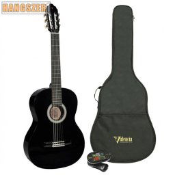 Valencia VC-104 K black Klasszikusgitár szett
