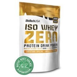 BioTech USA 100% IsoWhey ZERO Lactose Free mézeskalács - 500g