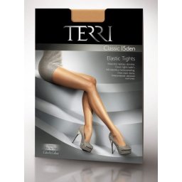 TERRI - Classic 15 denes Elastan-szálas harisnyanadrág lábujj megerősítéssel