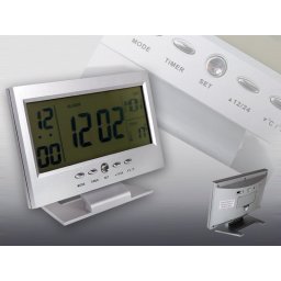 Hangvezérléses LCD kijelzős digitális óra