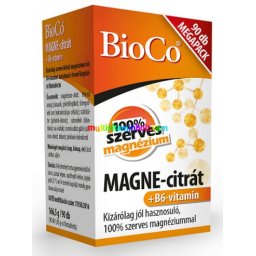 MAGNE-citrát + B6-vitamin Megapack 90 db filmtabletta - BioCo