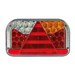 Full LED hátsó lámpa kerekített 5 funkciós Jobb