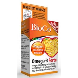Omega-3 Forte Megapack 100 db lágyzselatin kapszula - BioCo