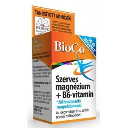 Szerves Magnézium+B6-vitamin Megapack 90 db tabletta - BioCo