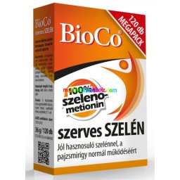 Szerves Szelén megapack 120 db tabletta - BioCo