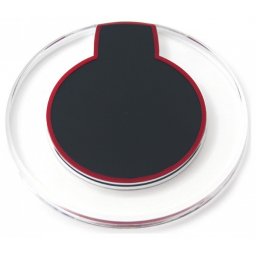 Vezetek nelkuli tolto Quazar Wireless charger power disk QZR-WR01 fekete