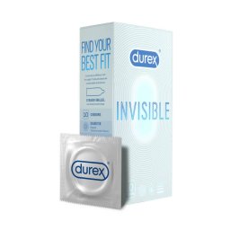 Durex Invisible - Szenzitív óvszer, 10db