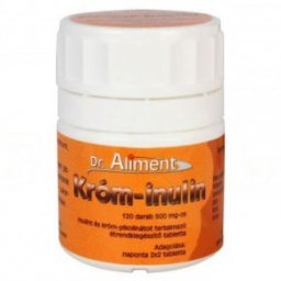 Dr. Aliment króm-inulin tabletta - 120 db