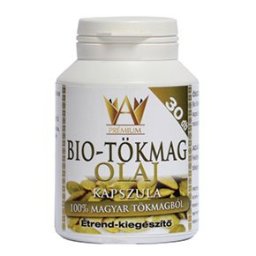 Prémium Bio tökmagolaj kapszula - 30db