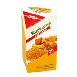 OCSO Kurkuma+E-vitamin Forte kapszula - 30db