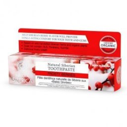 Natura Siberica Frosty Berries fluoridmentes gyümölcsös fogkrém - 100g